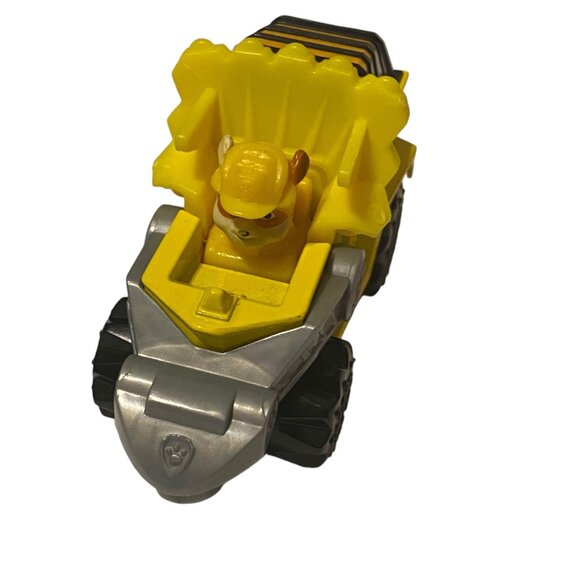 Paw Patrol Rocky & Rubble Figures Construction Vehicle Toy Lot of 2 Durable - Picture 3 of 13